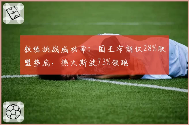 教练挑战成功率：国王布朗仅28%联盟垫底，热火斯波73%领跑